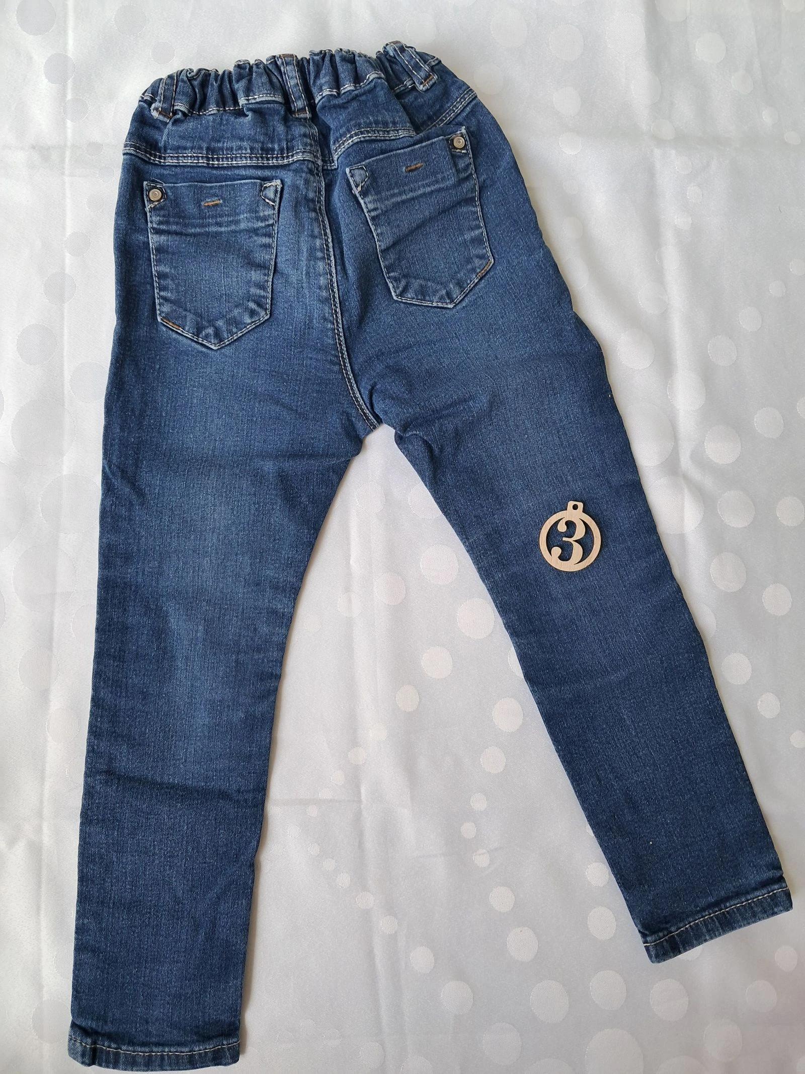 Slim jeans size 98cm – photo 5